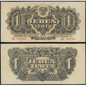 Polska, 1 złoty (emisja pamiątkowa z roku 1974), 1944