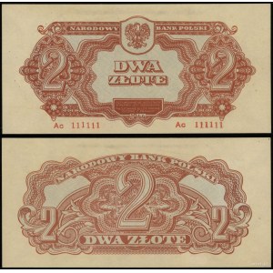 Polska, 2 złote (emisja pamiątkowa z roku 1974), 1944