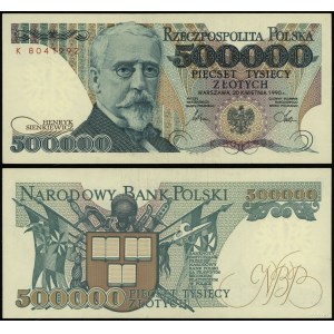 Polska, 500.000 złotych, 20.04.1990