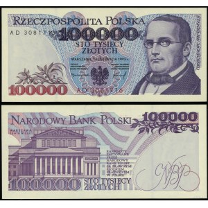 Polska, 100.000 złotych, 16.11.1993