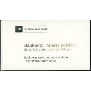 Polska, zestaw banknotów obiegowych Miasta Polskie, 1.03.1990