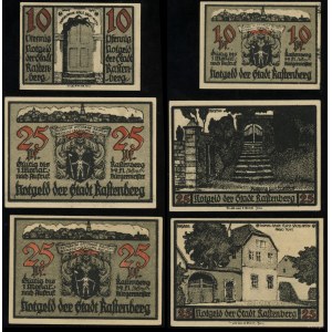 Niemcy, zestaw: 10 fenigów i 2 x 25 fenigów, 1.09.1921