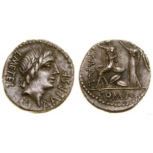 Republika Rzymska, denar, 96 pne, Rzym