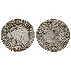 Polska, grosz, 1534, Toruń