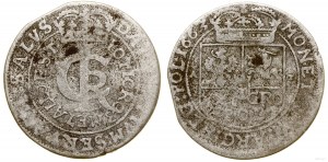 Polska, tymf (złotówka), 1663 AT, Kraków