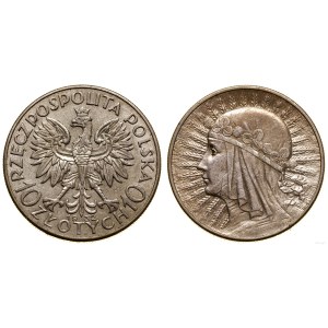 Polen, 10 Zloty, 1932, England