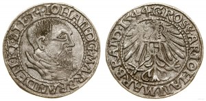 Śląsk, grosz, 1544, Krosno