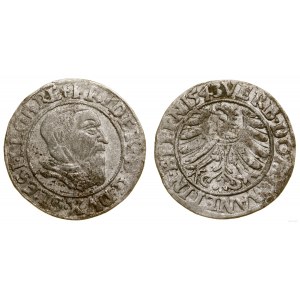 Śląsk, grosz, 1543, Brzeg