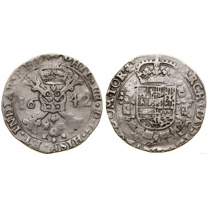 Spanish Netherlands, patagon, 1642, Tournai (Doornik)