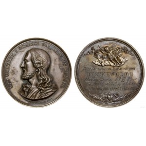 Polska, medal chrzcielny, (1885), Warszawa
