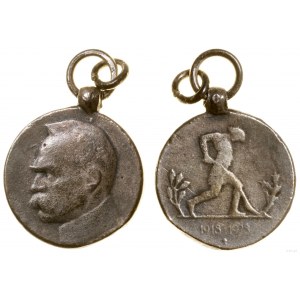 Polska, Medal Dziesięciolecia Odzyskanej Niepodległości (miniatura), 1928, Warszawa