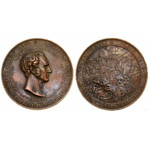 Polska, Medal upamiętniający sir Dudleya C. Stuarta, wiernego przyjaciela Polski, 1859, Paryż