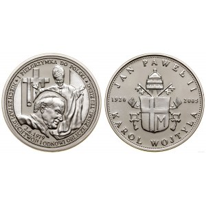 Polska, medal z serii Jan Paweł II - człowiek, który zmienił świat, 2005, Sofia