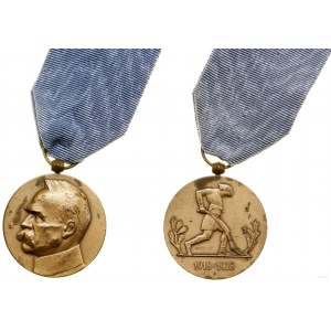 Polska, Medal Dziesięciolecia Odzyskanej Niepodległości, 1928, Warszawa