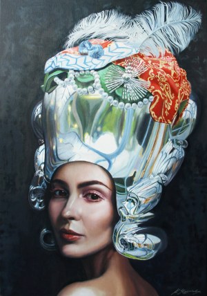 Kamila Stępniak (ur. 1983), Baroque wig, 2022