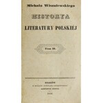 Wiszniewski Michał, Historya literatury polskiej