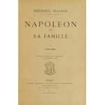 Masson Frederic, Napoléon et sa famille