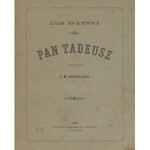 Adam Mickiewicz, PAN TADEUSZ