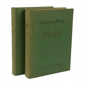 MOTTY Marceli - Spaziergänge durch die Stadt, Bände 1-2, erste Ausgabe, PIW 1957.