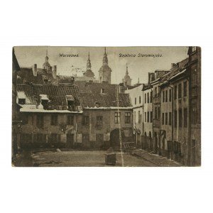WARSCHAU - Staromiejska Viertel, Auflage, aufgegeben am 13.VI.1925.