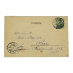 Gruss aus Putzig [Puck] - Bade Anstalt [Kąpielisko], obieg, wysłana 1.8.1906r.