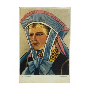 STRYJEŃSKA Zofia - Kashubian Woman, published by Galeria Polska, Kraków P.W.P.W.III