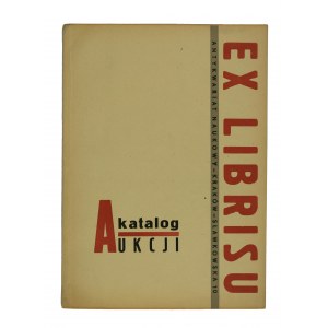 Catalog of the auction and exhibition of exlibris, PP House of Books in Cracow, 20.VI. 1969r.