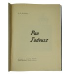 MICKIEWICZ Adam - Pan Tadeusz, eine Ausgabe anlässlich des fünfzigsten Todestages des Barden