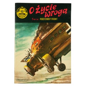 [PODZIEMNY FRONT Nr. 4] Für das Leben des Feindes, 1. Auflage, 1970, Zeichnung von M. Wisniewski