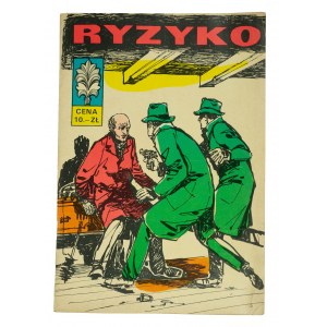 [KAPITAN ŻBIK zeszyt nr 1] Ryzyko, wydanie I, 1968r., rys. Zbigniew Sobala