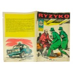 [KAPITAN ŻBIK zeszyt nr 1] Ryzyko, wydanie I, 1968r., rys. Zbigniew Sobala