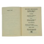 Schnörkel und Ausschnitte von Teilnehmern an der Siebten Bromberger Bibliophilen-Auktion, Auflage 250 Exemplare, 1976. - drei Stücke in verschiedenen Farben