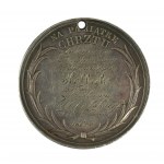 Medal for the commemoration of baptism / baptismal medal, Poland, December 18, 1864, [silver].