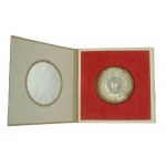 [JAN PAWEŁ II] Medaille Johannes Paul II. Jasna Góra, [SILBER S. 925].