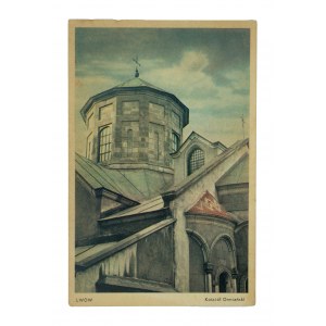LWÓW, Kościół Ormiański, wydawca Stefan Kaminski, Krakau, bez obiegu, kolor, II WŚ