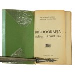 MIGDAŁ Edward, GROCHOWSKI Tadeusz - Bibliografia leśna i łowiecka, część I: Leśnictwo, Nowy Sącz 1924r. Opracowanie obejmuje dzieła wydane od XVI do XX wieku, RZADKIE