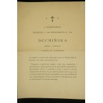 Seweryna DUCHIŃSKA née Żochowska primo voto Pruszakowa [1816-1905], Polish poet, publicist, translator, honorary member of the Society of the Polish National Museum in Rapperswil since 1894