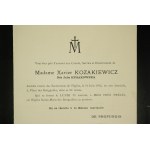 Madame Xavier KOZAKIEWICZ [Pani Ksawerowa KOZAKIEWICZ] z domu Julie Husakowska [1819-1913]