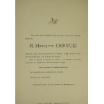 Hipolit OBRYCKI [1840-1913] weteran Powstania Styczniowego
