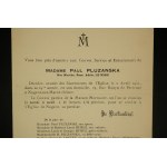 Madame Paul PLUZANSKA [Pani Pawłowa PLUZANSKA] z domu Marthe, Rose Adele, Le Mire [1857-1921]