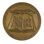 STASIŃSKI Józef - medal August Bielowski 1806-1876 Zakład Narodowy im. Ossolińskich, dyrektorowi w setną rocznice śmierci, Wrocław 1976