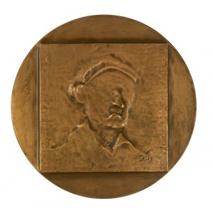 Medaille des Malers Jan Karmański 1887 - 1958, Münze Warschau 1983