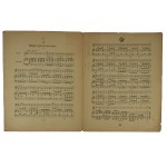 Songbook for one voice with piano accompaniment written by Alexander Zarzycki Między nami nic nie było, Warsaw Gebethner and Wolff