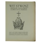 Wit Stwosz źródłem natchnień Albrechta Dürera, 118 fotografii, rysunki i tekst Ludwika Stasiaka