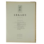 ARKADY marzec 1938r., rok IV, nr 3, w numerze m.in.: projekty sarkofagu Marszałka Józefa Piłsudskiego, malarze naiwnego realizmu w Polsce L. Nitschowa: Kurpianka