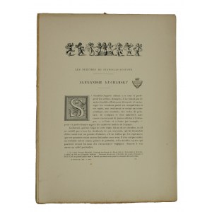 Painters of Stanislaw August Poniatowski , King of Poland Alexandre KUCHARSKI/ Les peintres de Stanislas Auguste , Roi de Pologne, two articles/ chapters, Paris 1907.