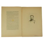 Le captaine ZALINSKI [ŻALIŃSKI Edmund Ludwik 1849-1909], biografia i grafika autorstwa H. Sorensena oraz na osobnej tablicy grafika autorstwa E. van Muyden