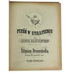 [Jahrhundert] Notizbuch mit einer Sammlung von Werken, die um die Mitte des neunzehnten Jahrhunderts von bedeutenden polnischen Komponisten veröffentlicht wurden, darunter: L. Grossmann, Filipina Brzezińska, Maria Szymanowska. Autogramme und Widmung von L