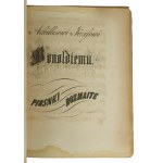 [Jahrhundert] Notizbuch mit einer Sammlung von Werken, die um die Mitte des neunzehnten Jahrhunderts von bedeutenden polnischen Komponisten veröffentlicht wurden, darunter: L. Grossmann, Filipina Brzezińska, Maria Szymanowska. Autogramme und Widmung von L