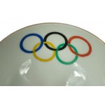 Filiżanka porcelanowa XI Olimpiada BERLIN 1936, manufaktura Johann Haviland Bavaria